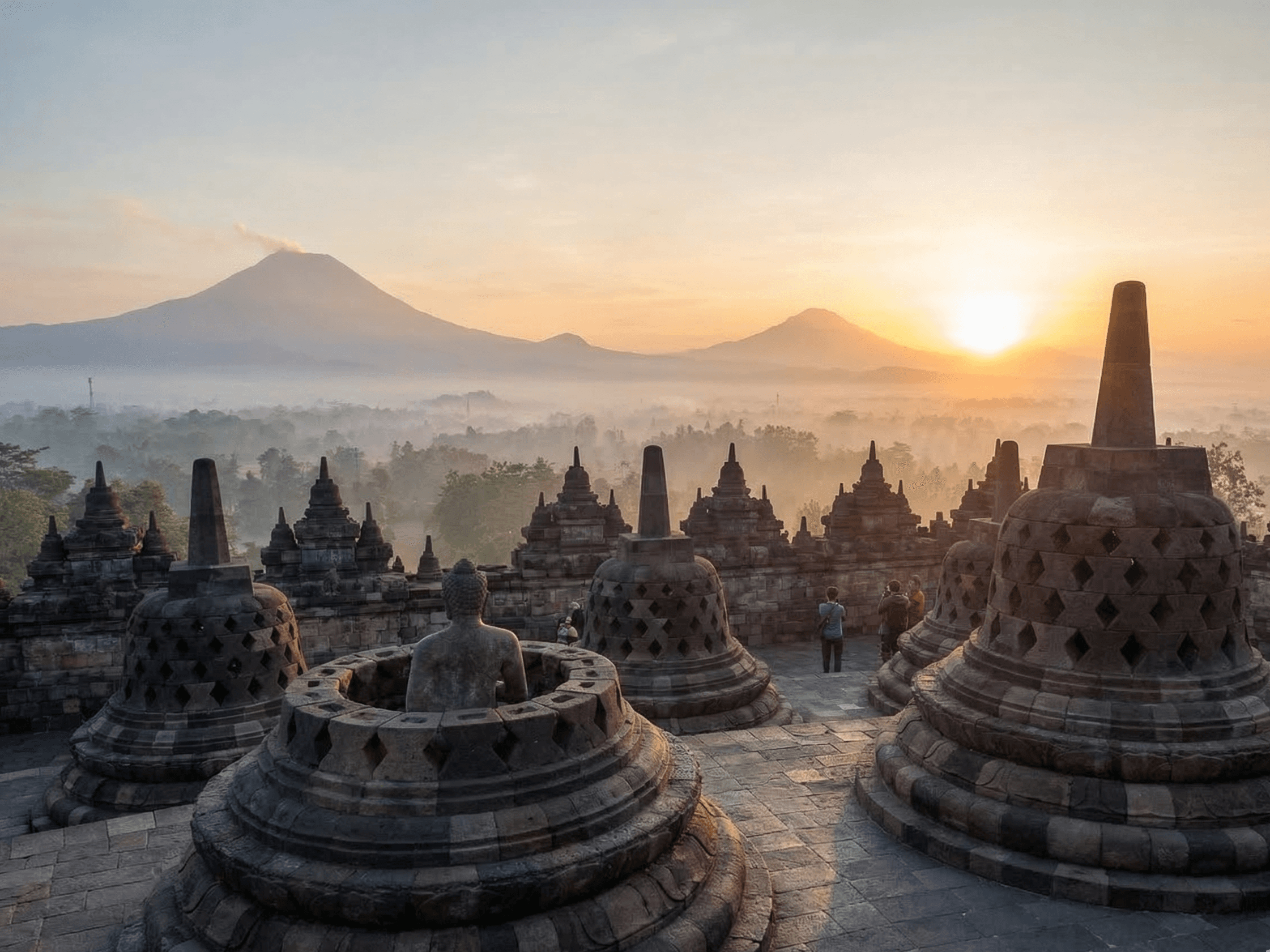 Central Java – Borobudur Temple