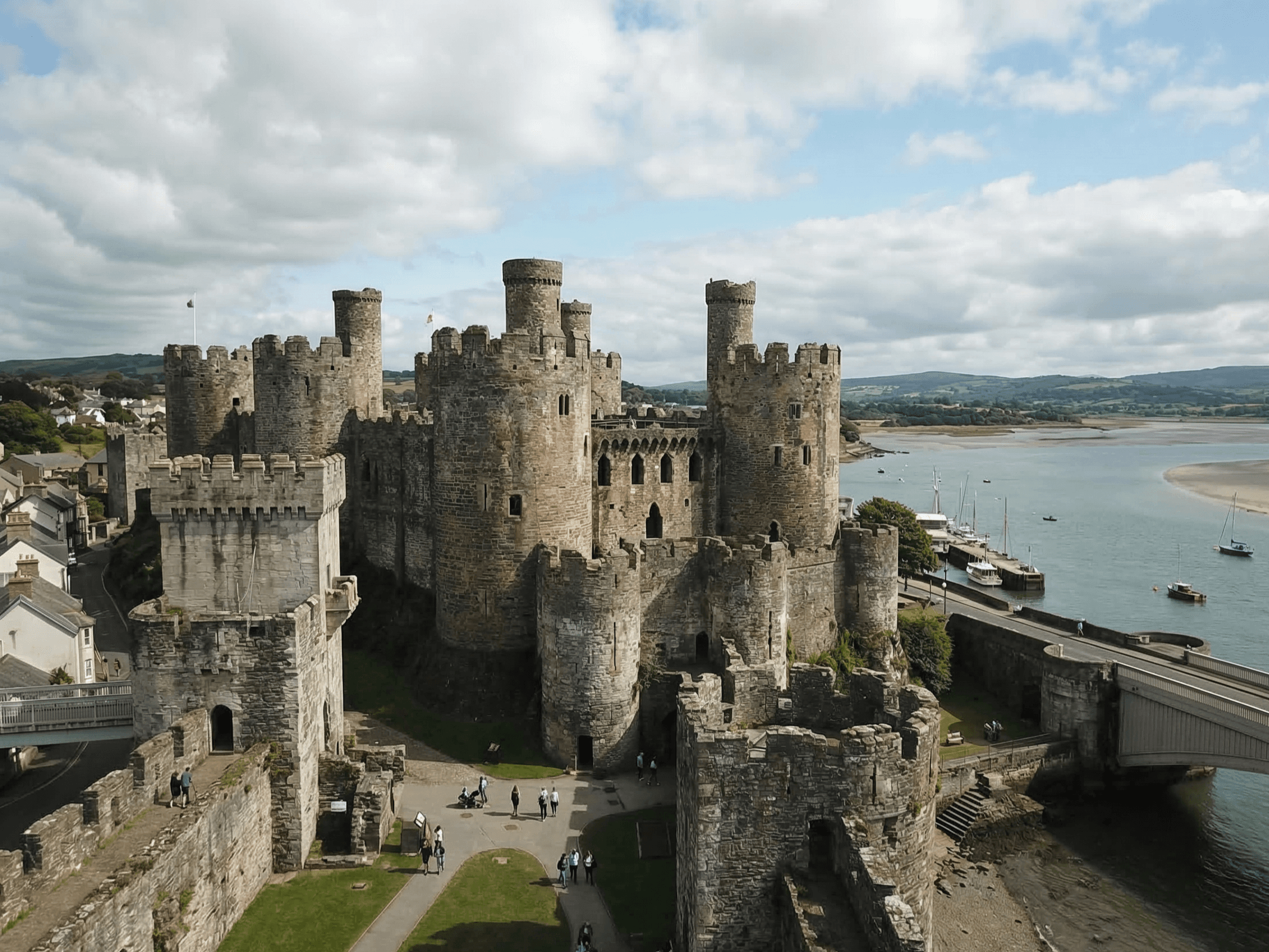 Conwy, Wales – Conwy Castle